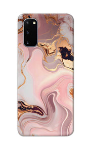 DIGITAL STAR Printed Hard Back Cover for Samsung Galaxy S20 5G Back Cover (Marble