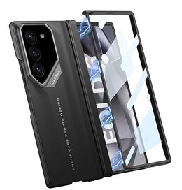 DIGITAL STAR Series Slim Hard Back with Magnetic Hinge Protector Case/Cover with Front Glass for Samsung Galaxy Z Fold 6 5g