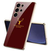 DIGITAL STAR Samsung Galaxy S25 Ultra Deer Case With Soft Electroplated Edges Case