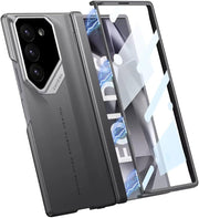 DIGITAL STAR Series Slim Hard Back with Magnetic Hinge Protector Case/Cover with Front Glass for Samsung Galaxy Z Fold 6 5g