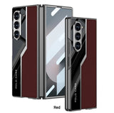 DIGITAL STAR Ultra Hybrid Premium Leather Case for Samsung Galaxy Z Fold 6