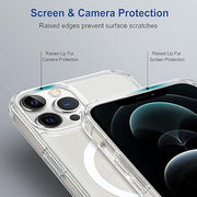 Digital star Back Case Cover For Iphone 12 Pro (Thermoplastic Polyurethane_Clear)