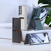 DIGITAL STAR Premium GKK Leather Stand with Card Holder Case for Samsung Galaxy Z Fold 6 Case Slim Wallet-Shockproof Military Grade Protective Cover for Galaxy Z Fold 6