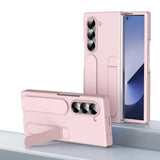 Digital Star Samsung Galaxy Z Fold 5 Premium Hard Case with Kickstand and Wristband