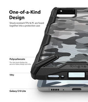 DIGITAL STAR Cover Hard PC Back TPU Bumper Impact Resistant Shockproof Protection Samsung S10 Lite Back Cover