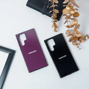 Digital Star LED Logo Glass Back Case - Samsung