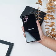 Digital Star LED Logo Glass Back Case - Samsung