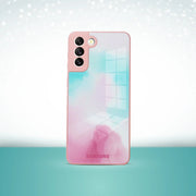 Digital Star Colorful Wave Glass Phone Case - Samsung