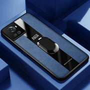 DIGITAL STAR Plexiglass Luxury Leather Ring Case - OnePlus