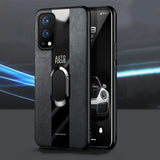 DIGITAL STAR  Luxury Leather Ring Case - OnePlus