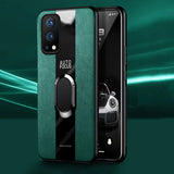 DIGITAL STAR  Luxury Leather Ring Case - OnePlus