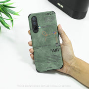 DIGITAL STAR Sneaker Label Leather Edge Case - OnePlus