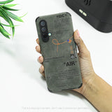 DIGITAL STAR Sneaker Label Leather Edge Case - OnePlus