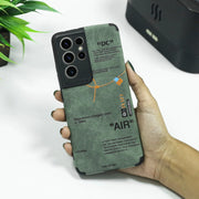 DIGITAL STAR Sneaker Label Leather Edge Case - Samsung