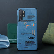 DIGITAL STAR Galaxy S20 Plus  Sneaker Label Leather Edge Case