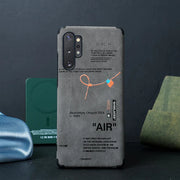 DIGITAL STAR Galaxy S20 Plus  Sneaker Label Leather Edge Case