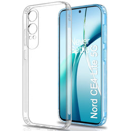 DIGITAL STAR Back Cover Soft Case Compatible with OnePlus Nord CE 4 Lite 5G  Clear Transparent