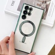 DIGITAL STAR Galaxy S23 Plus  Series Classic Plating Soft Edge MagSafe Case