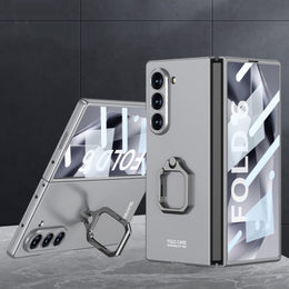 Digital Star   Ultra Hybrid Premium Case Compatible with Samsung Galaxy Z Fold 6 Case with Ring Holder 
