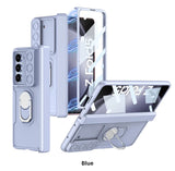 DIGITAL STAR for Samsung Galaxy Z Fold 5 5g Case with Slide Camera Cover & S Pen Holder, [Hinge Protection] [Built in Screen Protector] [360°Stand Ring Holder] All-Inclusive Phone Case for Fold 5