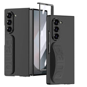 DIGITAL STAR  Ultra Thin Case/Cover with Silicone Band & Front Glass Protector for Samsung Galaxy Z Fold6 / Galaxy Fold 6 Case Cover