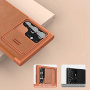 DIGITAL STAR Camera Protection QIN Leather Flip Case - Samsung