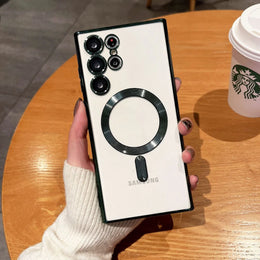 DIGITAL STAR Galaxy S21 Plus Classic Plating Soft Edge MagSafe Case