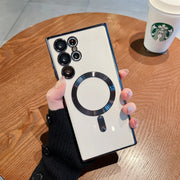 DIGITAL STAR Galaxy S21 Plus Classic Plating Soft Edge MagSafe Case