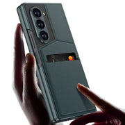 DIGITAL STAR Premium GKK Leather Stand with Card Holder Case for Samsung Galaxy Z Fold 6 Case Slim Wallet-Shockproof Military Grade Protective Cover for Galaxy Z Fold 6