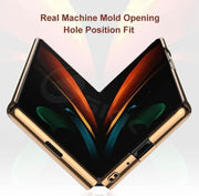 DIGITAL STAR  Back Cover for Samsung Galaxy Z Fold 5 (Green, Gold