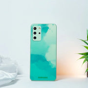 Digital Star Colorful Wave Glass Phone Case - Samsung