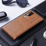 DIGITAL STAR Camera Protection QIN Leather Flip Case - Samsung