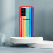 DIGITAL STAR Rainbow Liquid Silicone Logo Case - Samsung