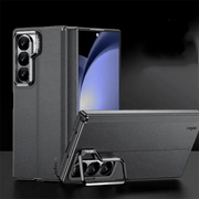 digital star  MagSafe Support Leather Phone Back Case for Samsung Galaxy Z Fold 6 - Samsung Z Fold6 -